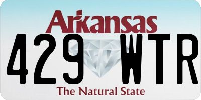 AR license plate 429WTR