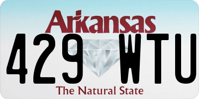AR license plate 429WTU