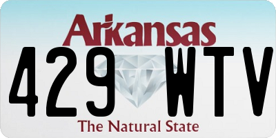 AR license plate 429WTV