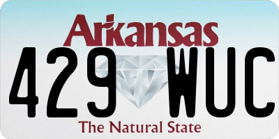 AR license plate 429WUC