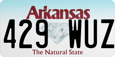 AR license plate 429WUZ