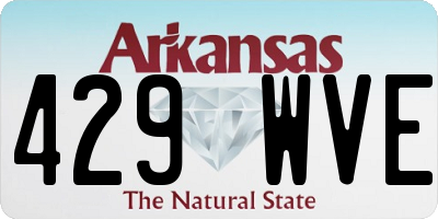 AR license plate 429WVE