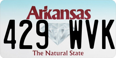 AR license plate 429WVK