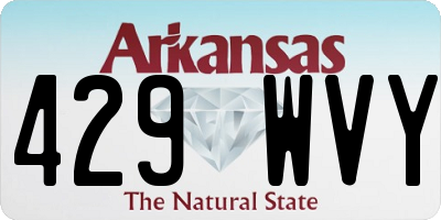 AR license plate 429WVY
