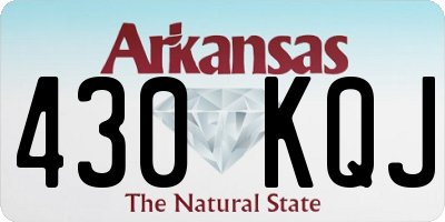 AR license plate 430KQJ