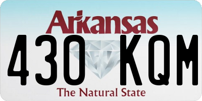 AR license plate 430KQM