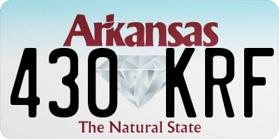 AR license plate 430KRF