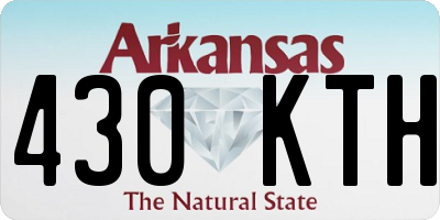 AR license plate 430KTH