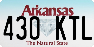 AR license plate 430KTL