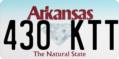 AR license plate 430KTT