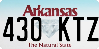 AR license plate 430KTZ