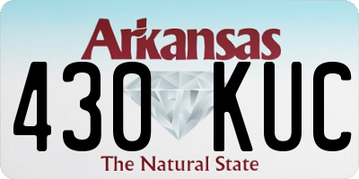 AR license plate 430KUC