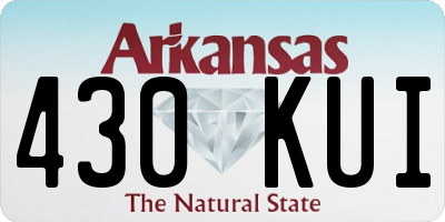 AR license plate 430KUI