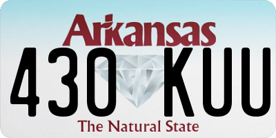AR license plate 430KUU