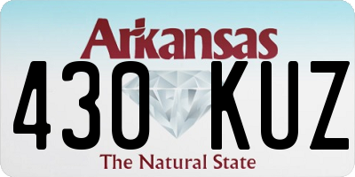 AR license plate 430KUZ