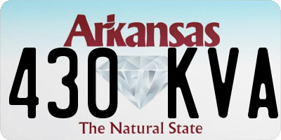 AR license plate 430KVA