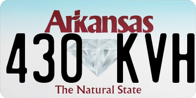 AR license plate 430KVH
