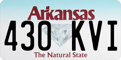 AR license plate 430KVI