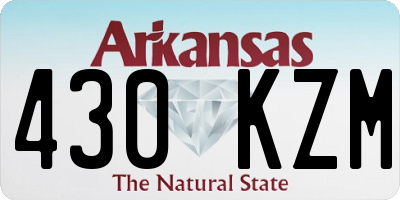 AR license plate 430KZM