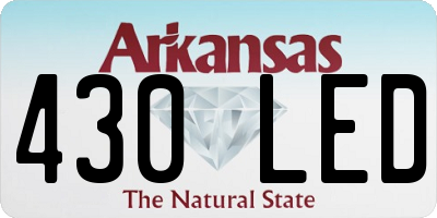 AR license plate 430LED