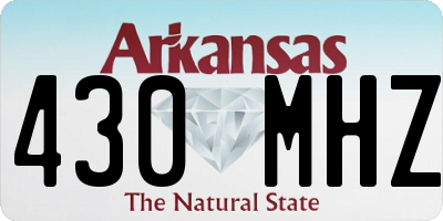 AR license plate 430MHZ
