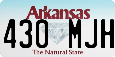 AR license plate 430MJH