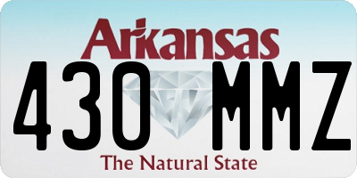 AR license plate 430MMZ