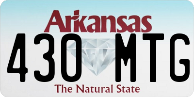 AR license plate 430MTG