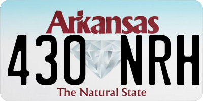 AR license plate 430NRH