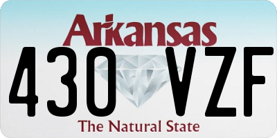 AR license plate 430VZF