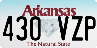 AR license plate 430VZP