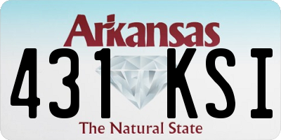 AR license plate 431KSI