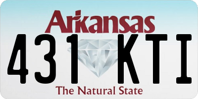 AR license plate 431KTI