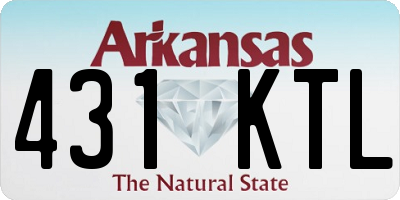 AR license plate 431KTL