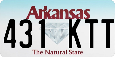 AR license plate 431KTT