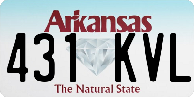 AR license plate 431KVL