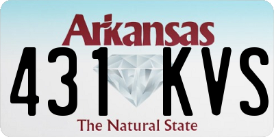 AR license plate 431KVS