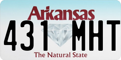 AR license plate 431MHT
