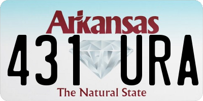 AR license plate 431URA