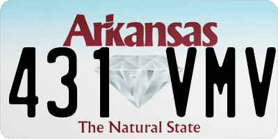 AR license plate 431VMV