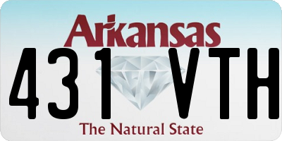AR license plate 431VTH