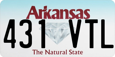 AR license plate 431VTL