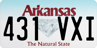 AR license plate 431VXI