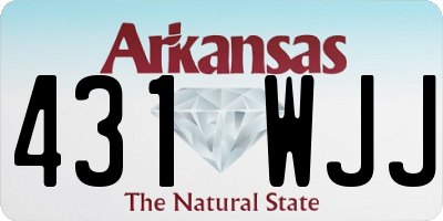 AR license plate 431WJJ