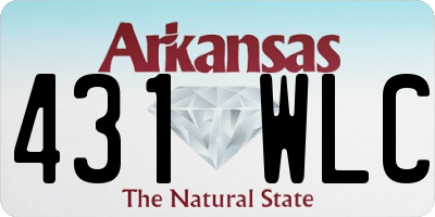AR license plate 431WLC