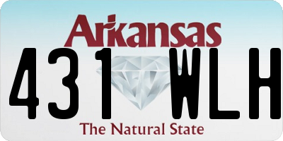 AR license plate 431WLH