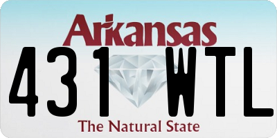 AR license plate 431WTL