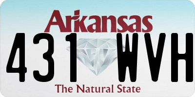 AR license plate 431WVH