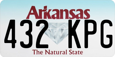 AR license plate 432KPG