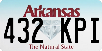 AR license plate 432KPI